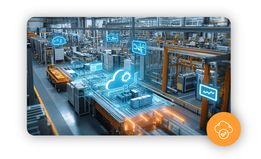 Doctor presenting AI interface